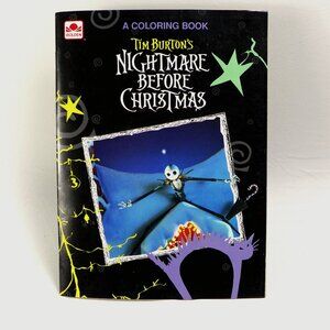 NEW 1993 Nightmare Before Christmas Coloring Book Special Edition VINTAGE